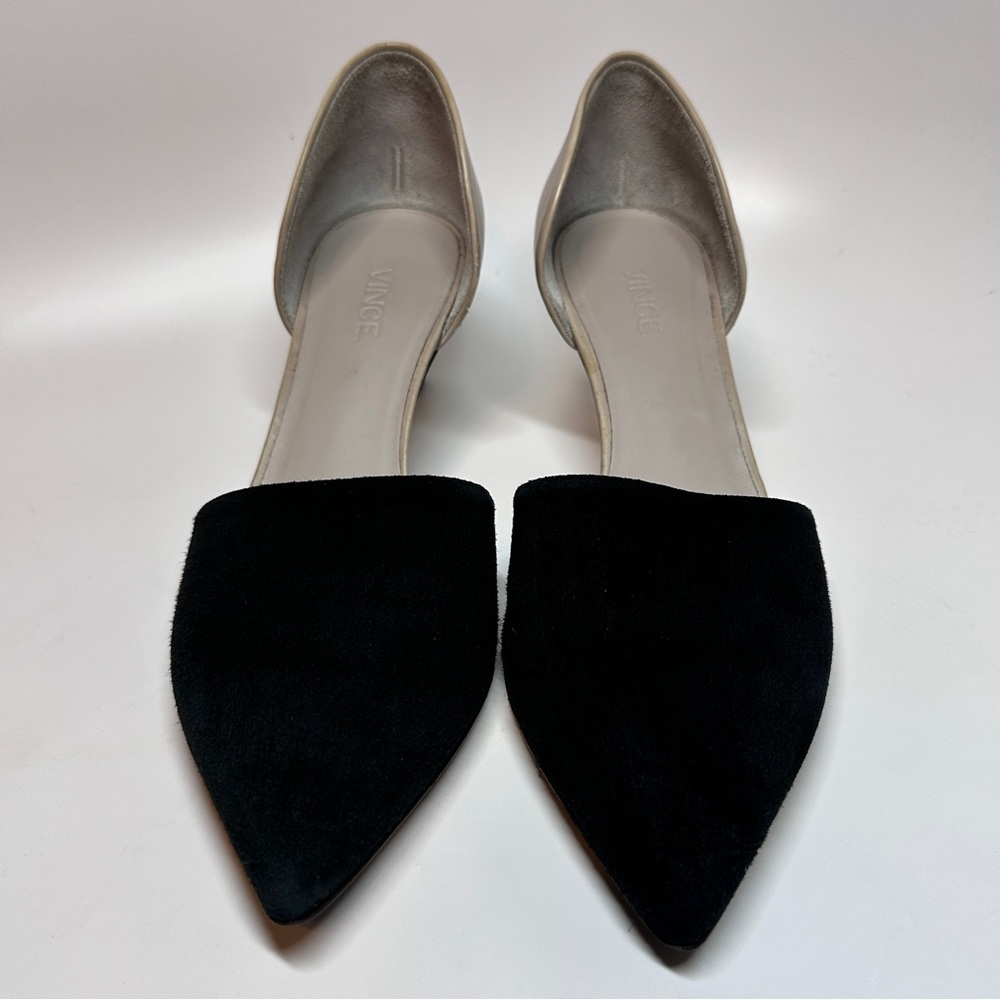 Vince “Aurelian” Leather D’Orsay Pumps – Italian Leather – Size 7.5 (EU 37) - Picture 5 of 8
